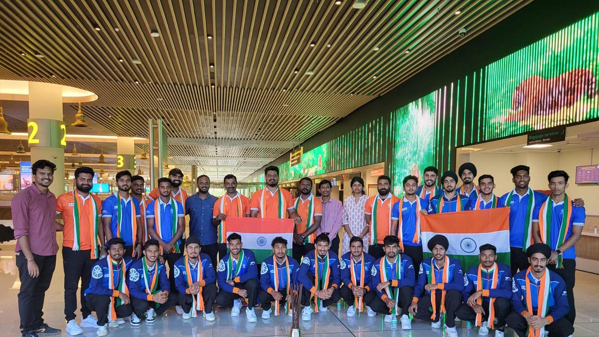 Junior Asia Cup 2024 With maiden title in hand, Sreejesh takes baby